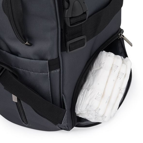 PETITE&MARS BATOH PŘEBALOVACÍ NA KOČÁREK JACK - SÉRIE CATCHTHEMOMENT ULTIMATE GREY - PŘEBALOVACÍ BATOHY - KOČÁRKY A PŘÍSLUŠENSTVÍ