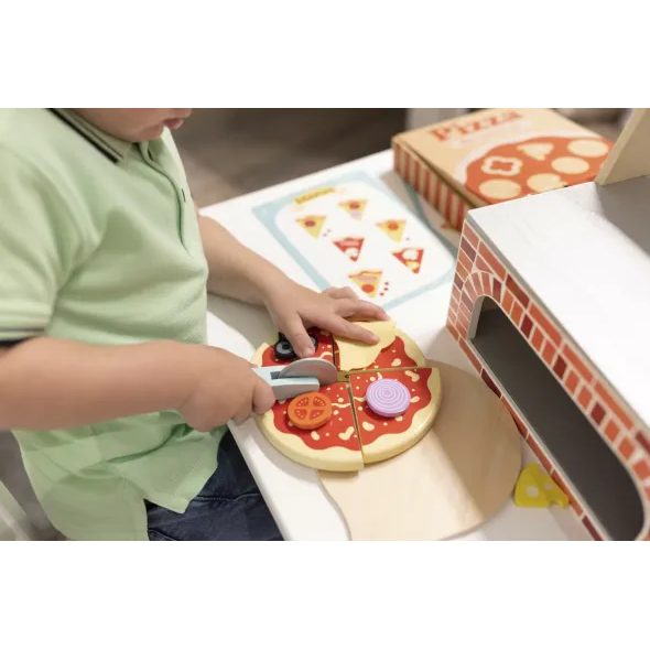 ZOPA DŘEVĚNÝ SET PIZZERIE - JAKO MAMINKA - PRO DĚTI