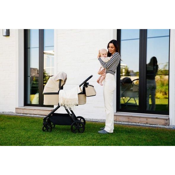 MOMI 2V1 GISELLE BÉŽOVÝ 2024 - DVOJKOMBINACE - KOČÁRKY A PŘÍSLUŠENSTVÍ