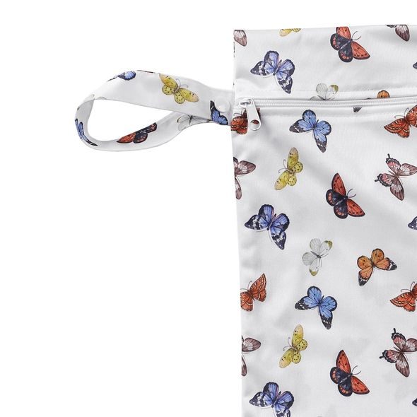 KIKKO NEPROMOKAVÝ PYTLÍK (VEL.M) BUTTERFLIES - SÁČKY NA POUŽITÉ PLENKY - PŘEBALOVÁNÍ