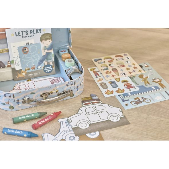 LITTLE DUTCH KREATIVNÍ SADA JIM - LITTLE DUTCH - PRO DĚTI