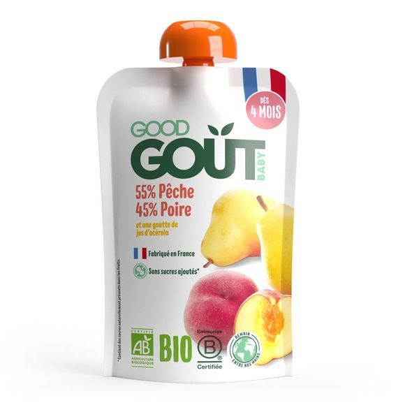 GOOD GOUT BIO BROSKEV S HRUŠKOU (120 G) - EXPIRACE 7.3.2026 - KAPSIČKY - KRMENÍ