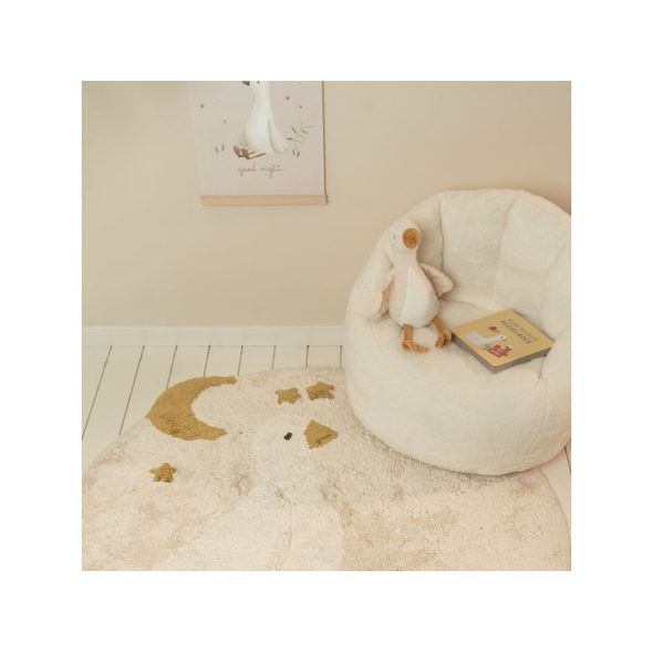 LITTLE DUTCH KŘESLO DĚTSKÉ PLYŠOVÉ SOFT WHITE - LITTLE DUTCH - PRO DĚTI