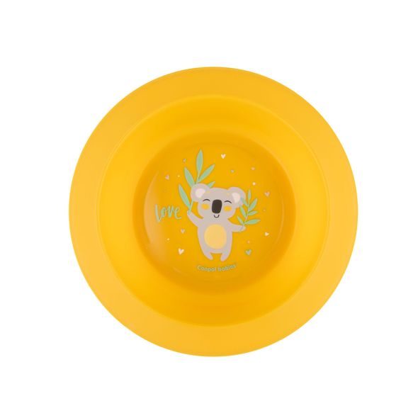 CANPOL BABIES JÍDELNÍ SADA EXOTIC ANIMALS 2KS ŽLUTÁ - MISKY, TALÍŘKY A PODLOŽKY - KRMENÍ