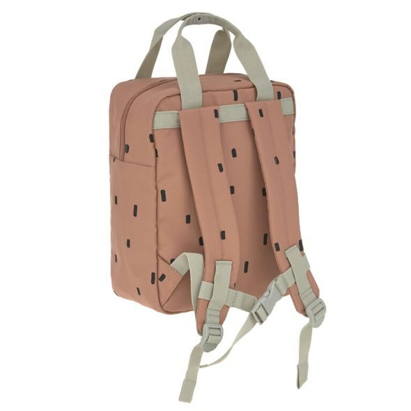 LÄSSIG MINI SQUARE BACKPACK HAPPY PRINTS CARAMEL - BATOHY A TAŠKY - PRO DĚTI