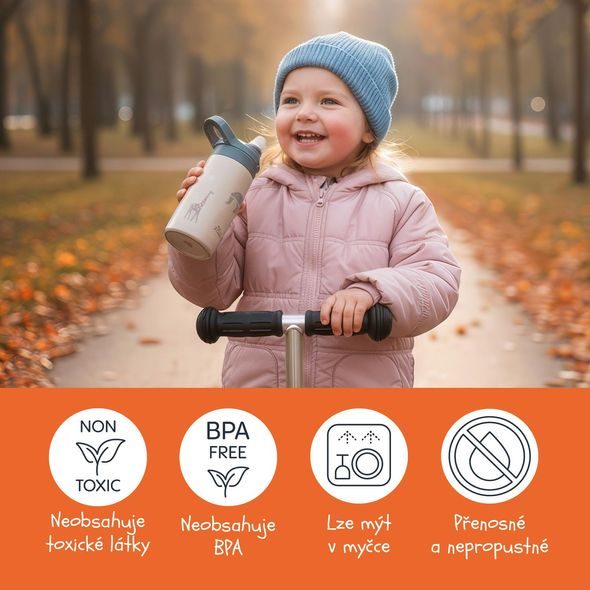 ZOPA TERMOSKA NA PITÍ SPORT 400 ML - SPORTOVNÍ LAHVE - KRMENÍ