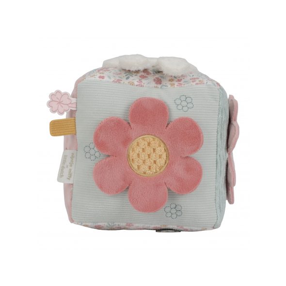 LITTLE DUTCH KOSTKA TEXTILNÍ S AKTIVITAMI KRÁLÍČEK MIFFY LUCKY BLOSSOM - MIFFY - PRO DĚTI