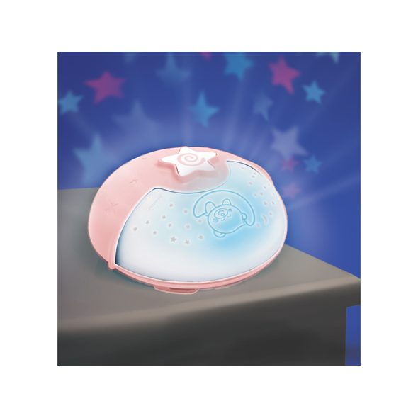 INFANTINO NOČNÍ LAMPIČKA S PROJEKCÍ RŮŽOVÁ - NOČNÍ SVĚTLA - SPINKÁNÍ