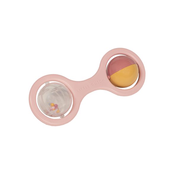 LITTLE DUTCH CHRASTÍTKO S KULIČKAMI PINK - CHRASTÍTKA - PRO DĚTI