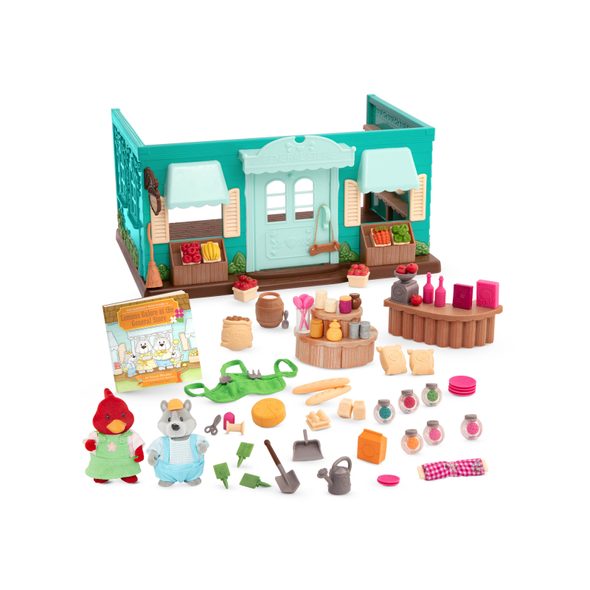 LI'L WOODZEEZ OBCHOD SE SMÍŠENÝM ZBOŽÍM - DOPLŇKY PRO FIGURKY - PRO DĚTI