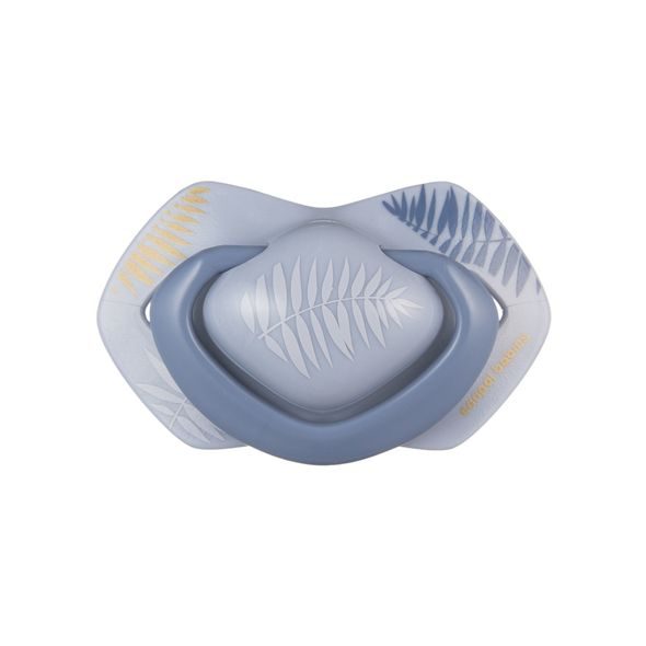 CANPOL BABIES DUDLÍK SILIKONOVÝ SYMETRICKÝ LIGHT TOUCH GOLD 6-18M 2KS MODRÝ - ŠIDÍTKA A DOPLŇKY - KRMENÍ