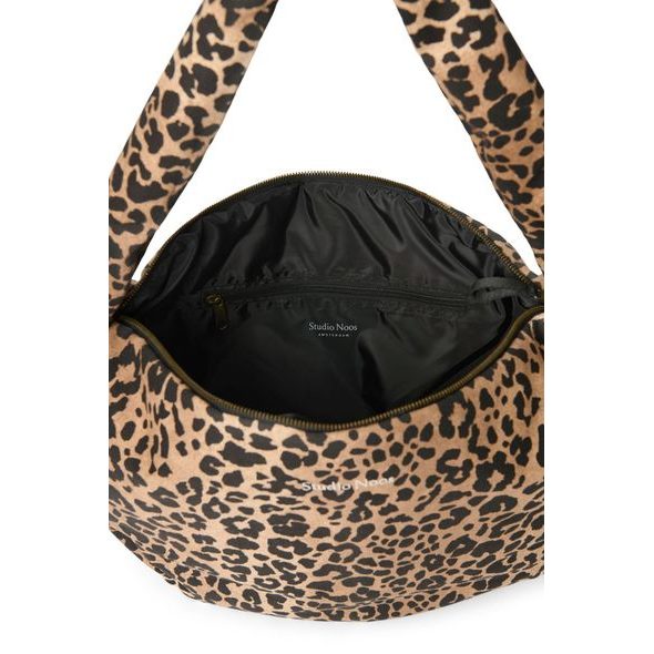 STUDIO NOOS COTTON CROSS BODY BAG BROWN LEOPARD - ORGANIZÉRY A KOŠÍKY - KOČÁRKY A PŘÍSLUŠENSTVÍ