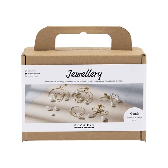 CREATIV COMPANY KREATIVNÍ SADA MINI CRAFT KIT JEWELLERY WIRE EARRINGS - VÝTVARNÉ POMŮCKY A HRAČKY - PRO DĚTI