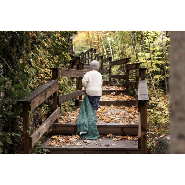 VINTER & BLOOM DEKA CUDDLY MISTY GREEN - DĚTSKÉ DEKY PRO MIMINKA - SPINKÁNÍ