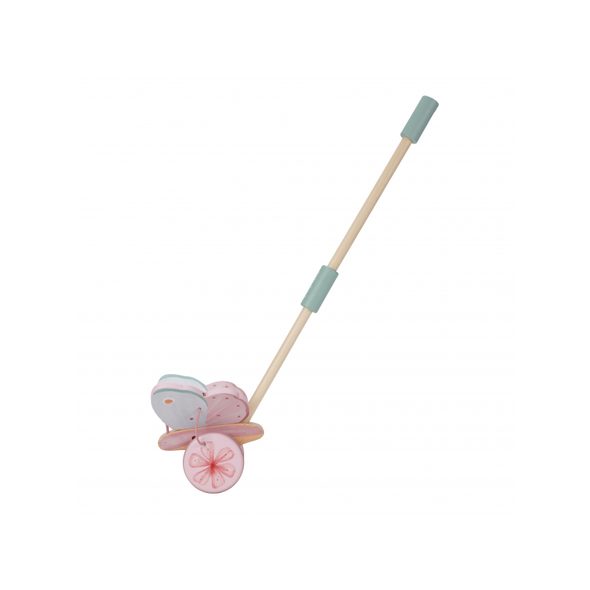 LITTLE DUTCH TAHACÍ HRAČKA NA TYČI FAIRY GARDEN - TAHACÍ A TLAČÍCÍ - PRO DĚTI