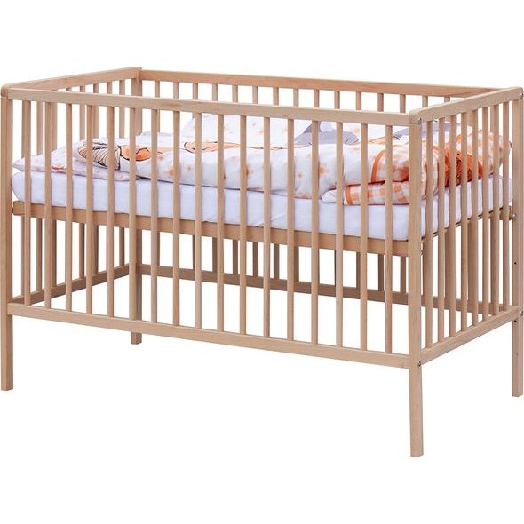 SCARLETT DĚTSKÁ POSTÝLKA S KOMPLETNÍ VÝBAVOU SCARLETT 120 X 60 CM - TERY - DŘEVĚNÉ POSTÝLKY - SPINKÁNÍ