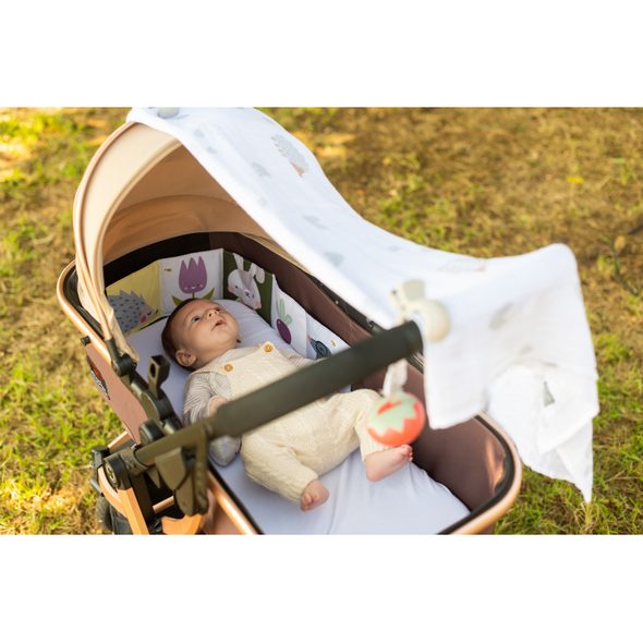 TAF TOYS SADA PRO NEJMENŠÍ OUTDOORS KIT - LÁTKOVÉ PLENY SKLÁDANÉ - PŘEBALOVÁNÍ