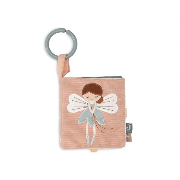 JOLLEIN TEXTILNÍ KNÍŽKA S AKTIVITAMI LOVELY BIRDS - KNÍŽKY PRO NEJMENŠÍ - PRO DĚTI