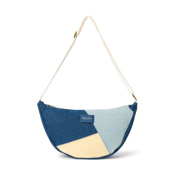 STUDIO NOOS PATCHWORK ADULT FANNY KABELKA DENIM - ORGANIZÉRY A KOŠÍKY - KOČÁRKY A PŘÍSLUŠENSTVÍ