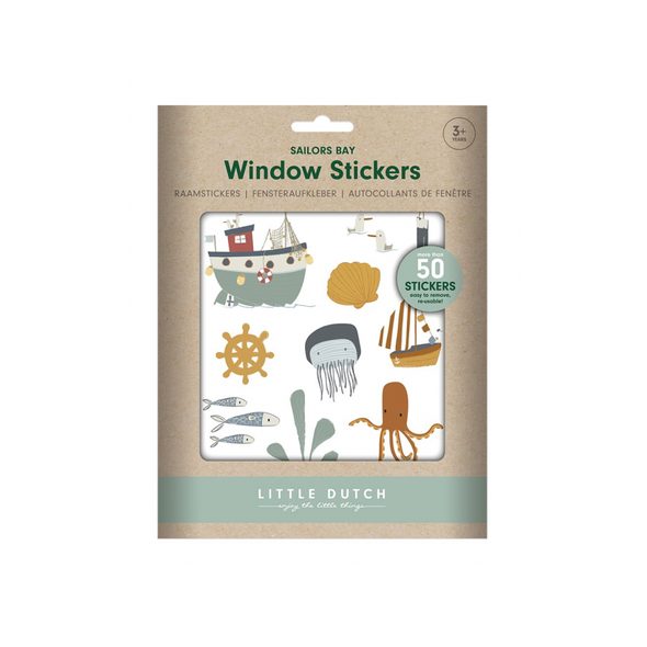 LITTLE DUTCH SAMOLEPKY NA OKNO NÁMOŘNICKÝ ZÁLIV - HRAČKY - SEZÓNNÍ KATEGORIE