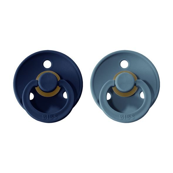 BIBS COLOUR DUDLÍKY Z PŘÍRODNÍHO KAUČUKU 2KS VEL.1 - ŠIDÍTKA A DOPLŇKY - KRMENÍ