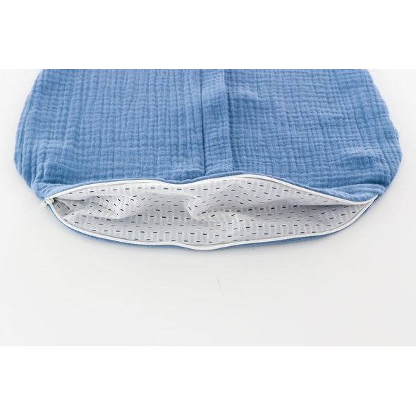 TRÄUMELAND LETNÍ SPACÍ PYTEL LIEBMICH MUSSELIN HELLBLAU 110 CM - SPACÍ PYTLE - SPINKÁNÍ