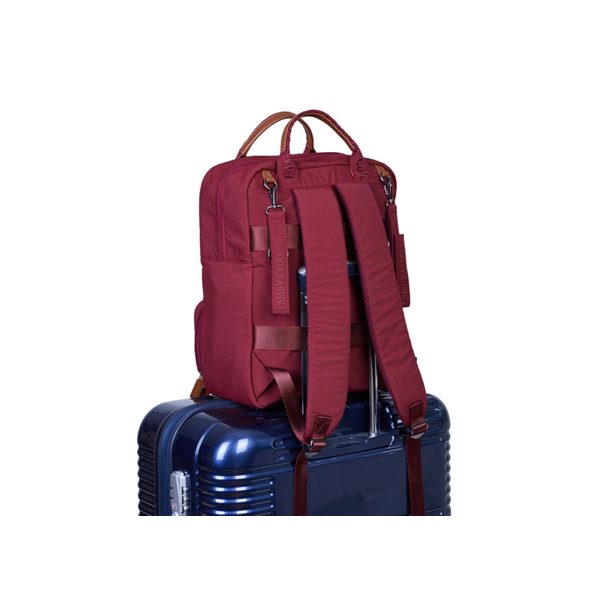 CHILDHOME PŘEBALOVACÍ BATOH FAMILY CLUB SIGNATURE URBAN BURGUNDY - PŘEBALOVACÍ BATOHY - KOČÁRKY A PŘÍSLUŠENSTVÍ