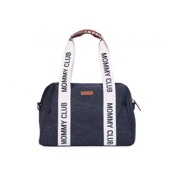 CHILDHOME PŘEBALOVACÍ TAŠKA MOMMY CLUB SIGNATURE CANVAS BLACK - PŘEBALOVACÍ TAŠKY - KOČÁRKY A PŘÍSLUŠENSTVÍ