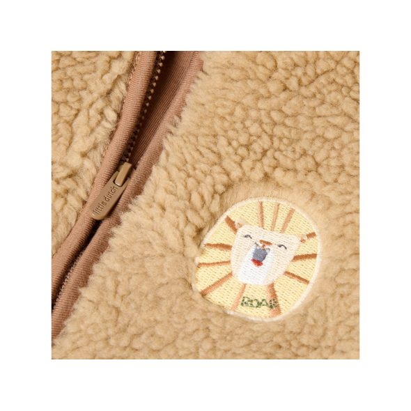 LITTLE DUTCH KABÁTEK TEDDY WARM TAUPE VEL. 92 - KABÁTKY, MIKINKY - PRO DĚTI