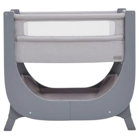 SHNUGGLE AIR LITE PRVNÍ POSTÝLKA GREY - K RODIČOVSKÉ POSTELI - SPINKÁNÍ