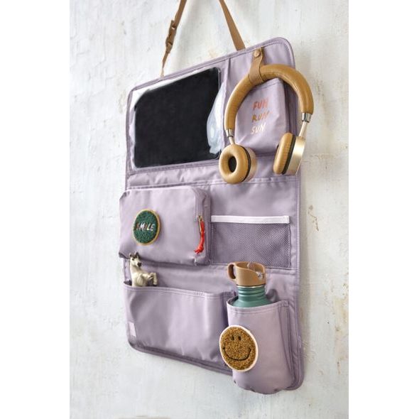 LÄSSIG KIDS CAR WRAP-TO-GO LITTLE GANG LILAC - KAPSÁŘE A ORGANIZÉRY - AUTOSEDAČKY A PŘÍSLUŠENSTVÍ