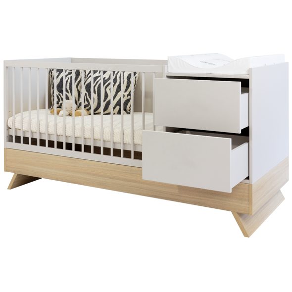 KOMBI POSTÝLKA FAKTUM SIENNA 3V1 CASHMERE 70X - DŘEVĚNÉ POSTÝLKY - SPINKÁNÍ