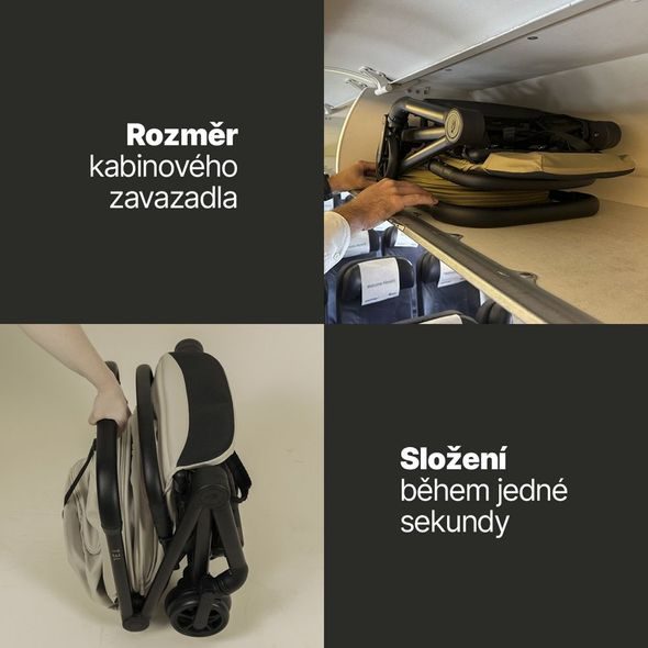 ZOPA SPORTOVNÍ KOČÁREK JET + KUFŘÍK PACK&RIDE ZDARMA - KOČÁRKY DO LETADLA - KOČÁRKY A PŘÍSLUŠENSTVÍ