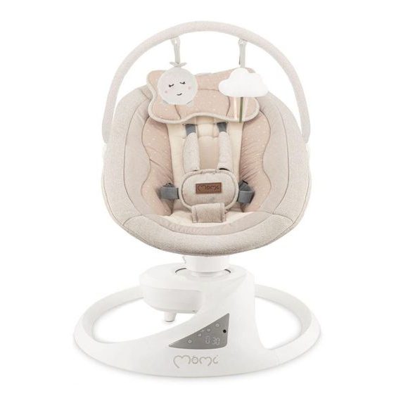 MOMI ELEKTRICKÉ HOUPÁTKO MOMI PEARL BÉŽOVÉ - LEHÁTKA A HOUPADLA - SPINKÁNÍ