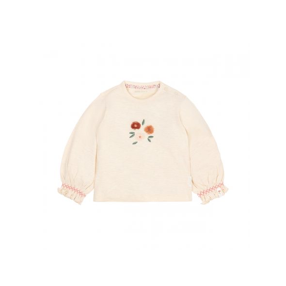 LITTLE DUTCH TRIKO DLOUHÝ RUKÁV VANILLA VEL. 74 - TRIČKA KRÁTKÝ / DLOUHÝ RUKÁV - PRO DĚTI