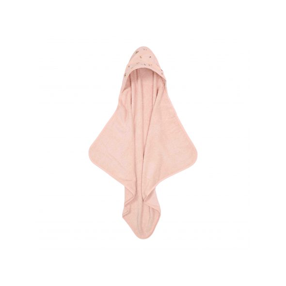 LITTLE DUTCH OSUŠKA S KAPUCÍ 100X100 CM FAIRY BLOSSOM - OSUŠKY A DĚTSKÉ ŽUPANY - KOUPÁNÍ A ZDRAVÍ