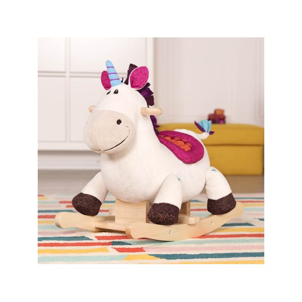 B-TOYS HOUPACÍ JEDNOROŽEC DILLY DALLY - HOUPADLA - PRO DĚTI