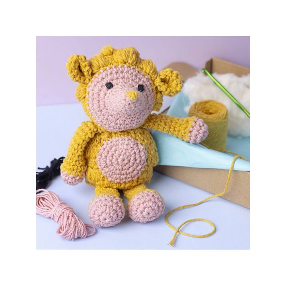 CREATIV COMPANY SADA NA HÁČKOVÁNÍ AMIGURUMI JEŽEK - VÝTVARNÉ POMŮCKY A HRAČKY - PRO DĚTI