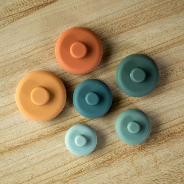 BO JUNGLE SILIKONOVÁ STOHOVACÍ KOUSÁTKA B-SILICONE - KOUSÁTKA - PRO DĚTI