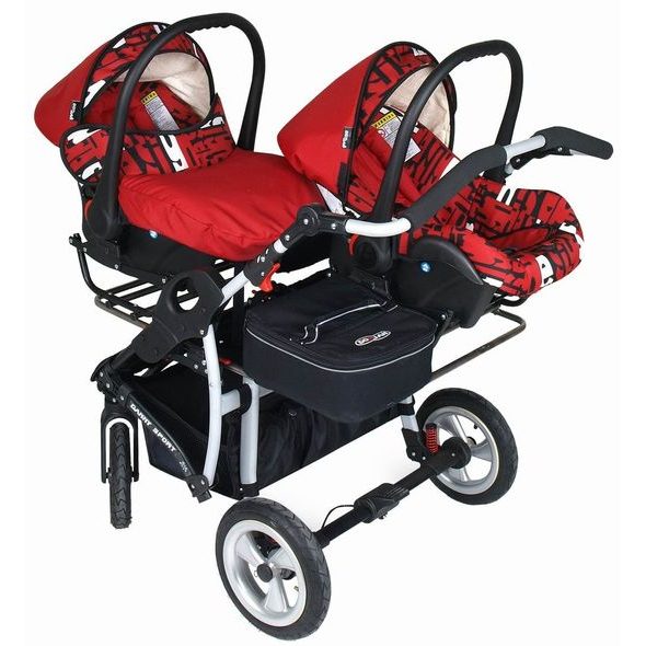 DORJAN DANNY SPORT TWIN PRESTIGE BASIC - KOČÁRKY PRO DVOJČATA - KOČÁRKY A PŘÍSLUŠENSTVÍ