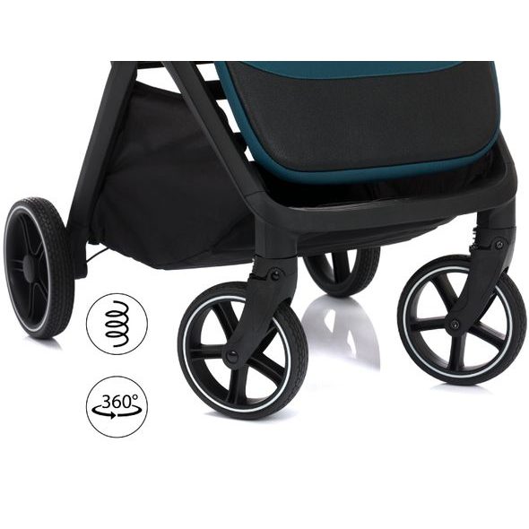 FILLIKID COOPER TURQUOISE/BLACK - SPORTOVNÍ KOČÁRKY - KOČÁRKY A PŘÍSLUŠENSTVÍ