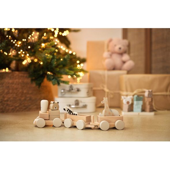 JOLLEIN VLÁČEK DŘEVĚNÝ JUNGLE JAMBO - VLÁČKY - PRO DĚTI