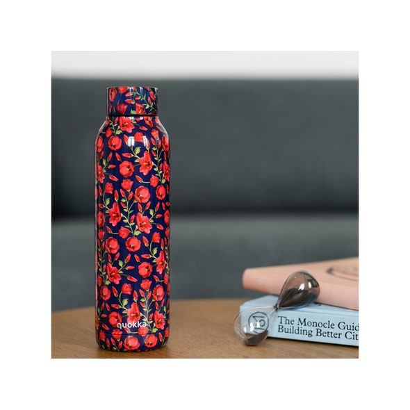 QUOKKA NEREZOVÁ TERMOLÁHEV SOLID TINY TULIPS 630 ML - TERMOOBALY A TERMOSKY - KRMENÍ