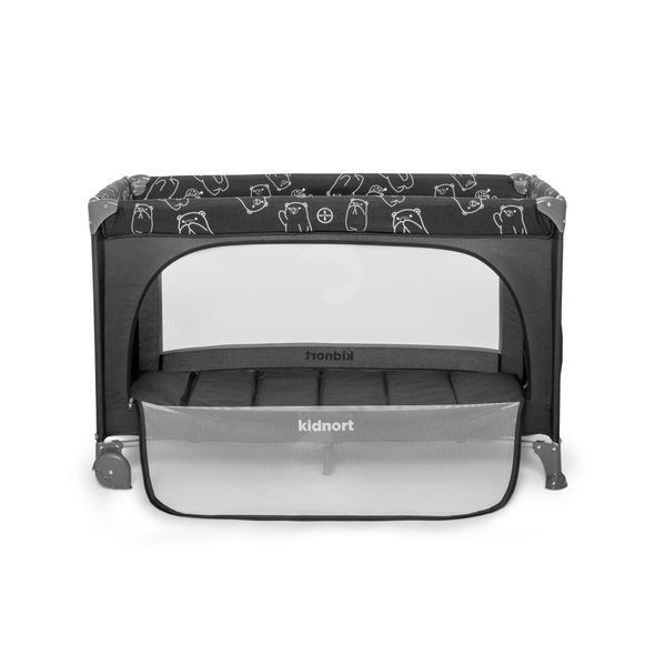 KIDNORT CESTOVNÍ POSTÝLKA KIDNORT IHALIG TMAVĚ ŠEDÁ - CESTOVNÍ POSTÝLKY - SPINKÁNÍ