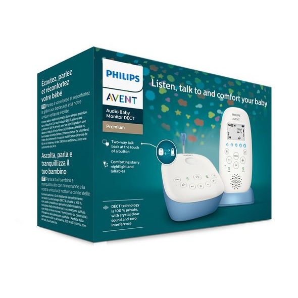 PHILIPS AVENT BABY DECT MONITOR SCD735 - ELEKTRONICKÉ CHŮVIČKY - SPINKÁNÍ
