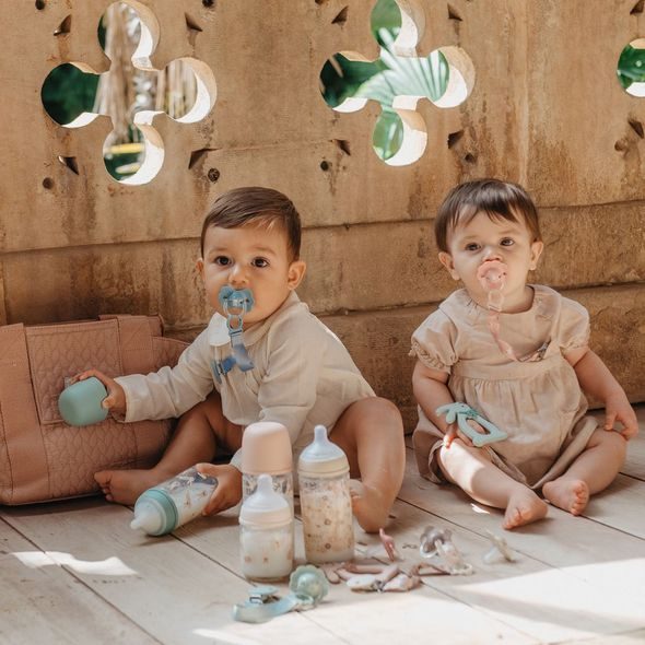 SUAVINEX NOVOROZENECKÝ SET WONDERLAND RŮŽOVÝ - VÝHODNÉ SADY - KRMENÍ