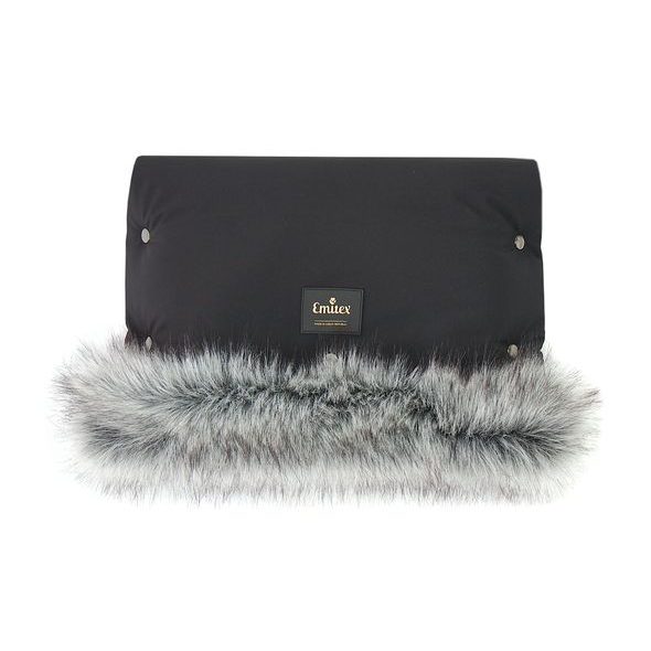 EMITEX RUKÁVNÍK LUXURY SOFT GRAY - RUKÁVNÍKY NA KOČÁREK - KOČÁRKY A PŘÍSLUŠENSTVÍ