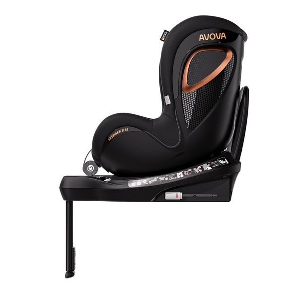 AVOVA SPERBER X KID 2026 MYSTIC BLACK 61–105 CM - AUTOSEDAČKY 9-18KG - AUTOSEDAČKY A PŘÍSLUŠENSTVÍ