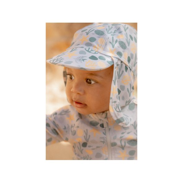 LITTLE DUTCH PLAVECKÁ ČEPICE SEASHELLS VEL. 2 - ČEPIČKY A KLOBOUČKY - PRO DĚTI