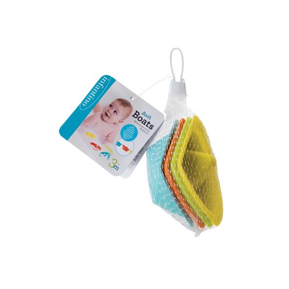 INFANTINO LODIČKY DO KOUPELE 4 KS - HRAČKY DO VANY - PRO DĚTI